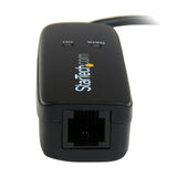 StarTech.com External V.92 56K USB Fax Modem - Hardware Based Dial up Data Modem - Transfer rates up to 56Kbps (data) / 14.4Kbps (fax) (USB56KEMH)