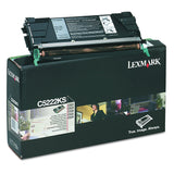 Lexmark C522C524 Black TONERCART (C5222KS)