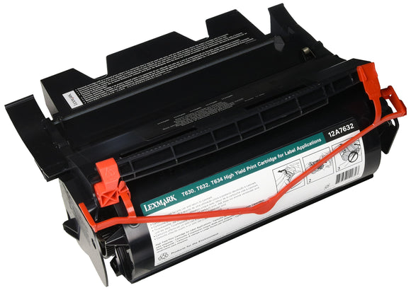 Lexmark T63X MID Yield REMAN-for Label APPS BLK (12A7632)