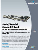 MANHATTAN Serial/Parallel Combo PCI Card (158251)