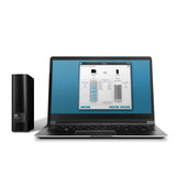 WD My Book 3TB USB 3.0 Hard Drive with Security, Local and Cloud Backup (WDBFJK0030HBK-NESN)