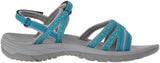 Northside Women's Carmella Flat Sandal, Teal/Gray, Size 6 M US