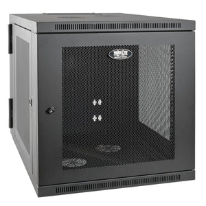 Tripp Lite SRW12U33 12U Wall Mount Rack Enclosure Cabinet with 33-Inch Extended Depth (Black)