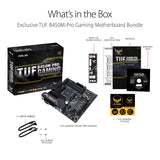 Asus TUF B450M-Pro Gaming AMD Ryzen 3 AM4 DDR4, HDMI, Dual M.2, USB 3.1 Gen 2 and Aura Sync RGB LED Lighting Micro-ATX Motherboard