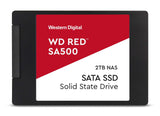 WD Red SA500 NAS 2TB 3D NAND Internal SSD - SATA III 6 GB/S, 2.5"/7mm, Up to 560 MB/S - WDS200T1R0A