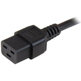 StarTech.com 3 ft Heavy Duty 14 AWG Computer Power Cord - C14 to C19 - 14 AWG Power Cable - IEC 320 C14 to IEC 320 C19 Power Cord (PXTC14C19143)