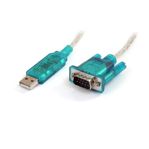 StarTech.com USB to Serial Adapter - Prolific PL-2303 - 3 ft / 1m - DB9 (9-pin) - USB to RS232 Adapter Cable - USB Serial (ICUSB232SM3)