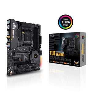 ASUS AM4 TUF Gaming X570-Plus (Wi-Fi) ATX Motherboard with PCIe 4.0, Dual M.2, 12+2 with Dr. MOS Power Stage, HDMI, DP, SATA 6Gb/s, USB 3.2 Gen 2 and Aura Sync RGB Lighting