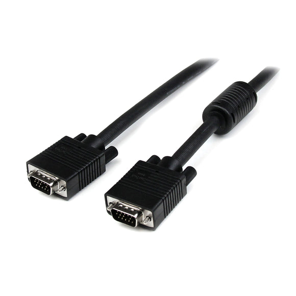 StarTech.com 60 ft. (18.3 m) VGA to VGA Cable - HD15 Male to HD15 Male - Coaxial High Resolution VGA Monitor Cable (MXT101MMHQ60)