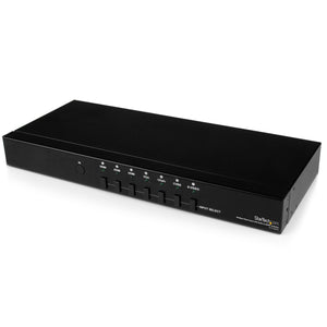 StarTech.com Multiple Video Input with Audio to HDMI Scaler Switcher - HDMI/VGA/Component - HDMI Converter Switch (VS721MULTI)