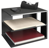 Victor 1120-5 Midnight Black Corner Shelf