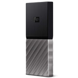 WD 256GB My Passport SSD Portable Storage - USB 3.1 - Black-Gray - WDBKVX2560PSL-WESN