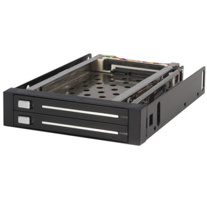 Startech.Com HSB220SAT25B 2 Drive 2.5-Inch Trayless Hot Swap Sata Mobile Rack Backplane