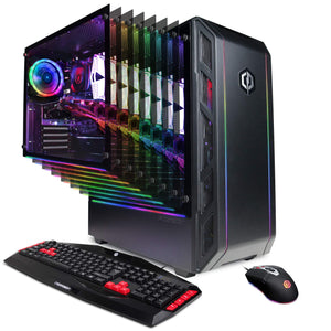 CYBERPOWERPC Gamer Master GMA8940CPGV2 Gaming PC (AMD Ryzen 5 3600 3.6GHz, 8GB DDR4, NVIDIA GeForce GTX 1650 4GB, 512GB PCI-E NVMe SSD, 802.11AC WiFi, Win 10 Home)