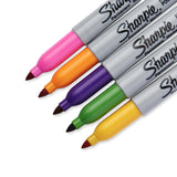 Sharpie Fine-Point Permanent Markers, 5-Pack Limited-Edition Colored Markers (30631)