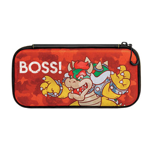 Nintendo Switch Accessories Slim Travel Case Bowser Camo Edition, 500-088