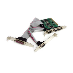 StarTech.com 2S2P PCI Serial Parallel Combo Card with 16C1050 UART - Mini PCIe Serial Parallel Card - 2 Port Serial Adapter (PCI2S2PMC)