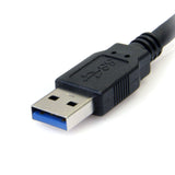 StarTech.com USB3SAB10BK SuperSpeed USB 3.0 Cable A to B - M/M, 10-Feet (Black)