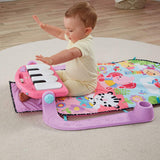 Fisher-Price Kick and Play Piano Gym, Pink