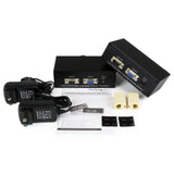 StarTech.com VGA over CAT5 Video Extender with RS232 Serial - Serial and VGA Extender - Up to 300 m (ST121UTP232)