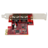 StarTech.com 2 Port SATA 6 Gbps PCI Express eSATA Controller Card - Storage Controller - 2 Channel - eSATA 6Gb/s - 6 Gbit/s - PCIe - PEXESAT32