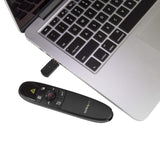 StarTech.com Wireless Presentation Remote with Red Laser Pointer - 90 ft. - PowerPoint Presentation Clicker for Mac & Windows (PRESREMOTE)