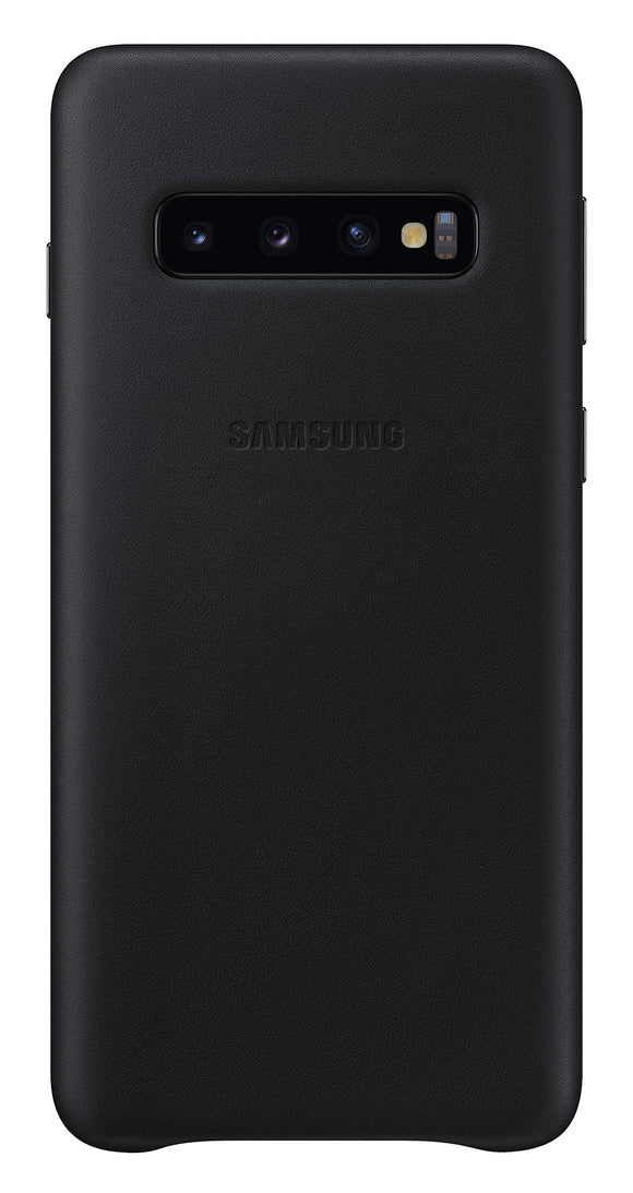 Samsung Leather Cover Case Black Galaxy S10+ Cases EFVG975LBEGCA