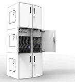 Maclocks Cartipad Solo Modular Tablet/UltraBook Charging Cabinet for up to 16 Devices (CL-Solo)