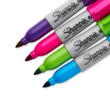 Sharpie MINI Marker Permanent, Permanent Marker Fine, 4-Carded, Assorted Inks (35108PP)