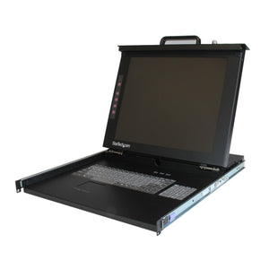 StarTech.com 17" Rackmount LCD Console - Rackmountable LCD Console for VGA Servers or KVMS - USB + PS/2-1280x1024-1U (RACKCONS1701)