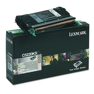 Lexmark Black Return Program Toner Cartridge -Black -Laser -4000 Page -1 Each