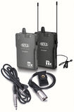 MXL FR-500WK Professional Portable Wireless Audio System, Grey/Black