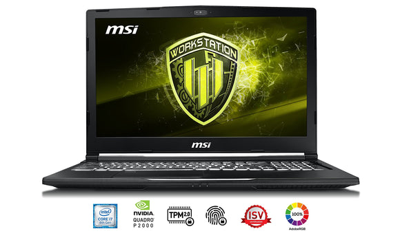 MSI WE63 8SJ-290CA 15.6