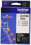 BROTHER LC207BKS Innobella Ink Cartridge Black, Super High Yield (XXL Series)