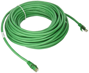 C2G 27274 Cat5e Cable - Snagless Shielded Ethernet Network Patch Cable, Green (50 Feet, 15.24 Meters)