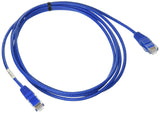 C2G 01026 Cat5e Cable - Snagless Unshielded Slim Ethernet Network Patch Cable, Blue (7 Feet, 2.13 Meters)