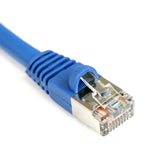 StarTech.com S45PATCH75BL Snagless Shielded RJ45 F/UTP Cat 5e Patch Cable, 75-Feet (Blue)