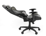 AROZZI Verona Pro V2 Premium Racing Style Gaming Chair with High Backrest, Recliner, Swivel, Tilt, Rocker and Seat Height Adjustment, Lumbar and Headrest Pillows Included, Carbon Black