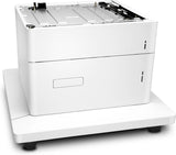 HP P1B12A Paper Feeder and Stand - Printer Base with Media Feeder - 2550 Sheets in 2 Tray(s) - for Color Laserjet Enterprise M652, M653, Laserjet Ente