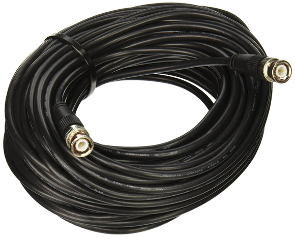 C2G 03190 RG58 BNC Thinnet Coax Cable, Black (75 Feet, 22.86 Meters)