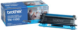 Brother TN110C Genuine Cyan Toner Cartridge