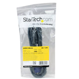 StarTech.com 2-in-1 - USB/VGA Cable - 4 pin USB Type A, HD-15 (M) - HD-15 (M) - 6 ft - Keyboard/Video/Mouse (KVM) Cable - USB, HD-15 (VGA) (M) to HD-15 (VGA) (M) - 6 ft - Black - SVUSBVGA6