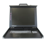 StarTech.com 17" Rackmount LCD Console - Rackmountable LCD Console for VGA Servers or KVMS - USB + PS/2-1280x1024-1U (RACKCONS1701)