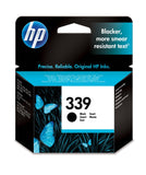 HP 339 Ink Cartridge - Black - Inkjet - 860 Page - 1 / Box