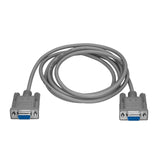 StarTech.com 6 ft Straight Through Serial Cable - DB9 F/F - Serial cable - DB-9 (F) to DB-9 (F) - 6 ft  - MXT100FF