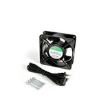 StarTech.com 120mm Axial Rack Muffin Fan for Server Cabinet - 115V - AC Cooling - Low Noise & Quiet PC Computer Case Fan (ACFANKIT12)