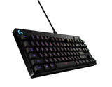 Logitech G Pro Mechanical Gaming Keyboard, 16.8 Million Colors RGB Backlit Keys, Ultra Portable Design, Detachable Micro USB Cable