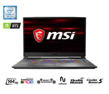 MSI GP65 9SD-285CA 15.6" 144Hz 3ms Gaming Laptop Intel Core i7-9750H GTX1660TI 16GB 512GB NVMe SSD Win10