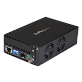 StarTech.com 10 Gigabit Ethernet Copper-to-Fiber Media Converter - Open SFP+ - Managed - 10G Ethernet Media Converter (ET10GSFP)