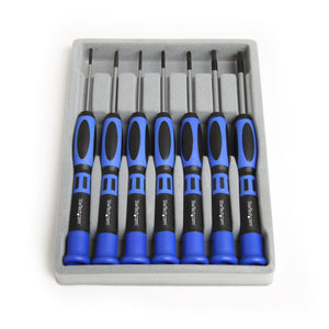 StarTech.com 7 Piece Precision Screwdriver Computer Tool Kit with Carrying Case - Screwdriver kit - CTK100P